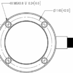 NCM 5018 Button Load Cell outline dimensions